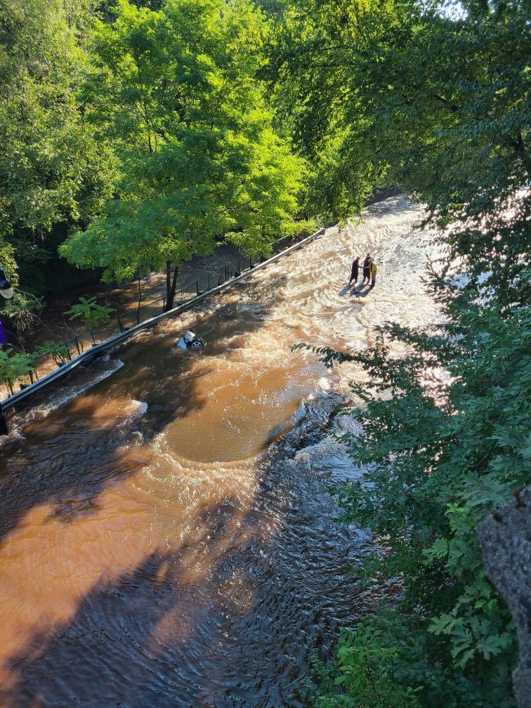 Water main break 