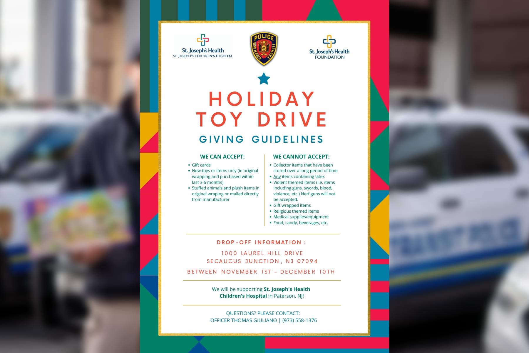 Toy drive 