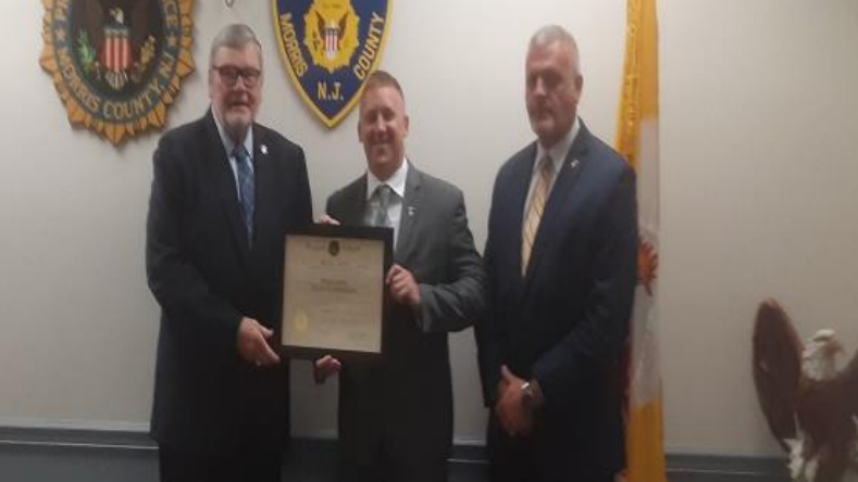 Morris County Prosecutor Swears in New Detective 