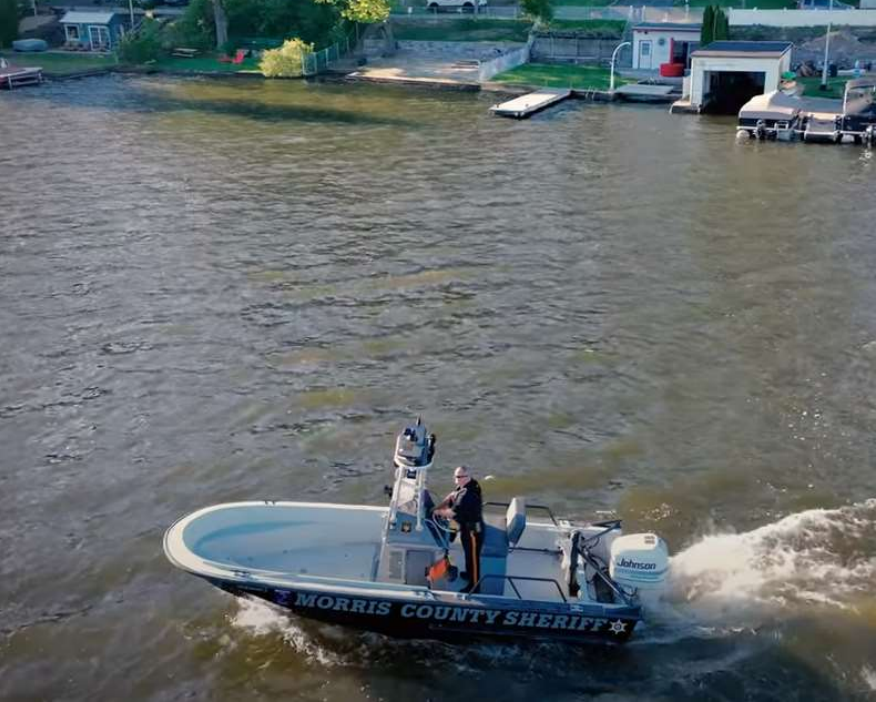 Morris County Sheriff's Office on Lake Hopatcong