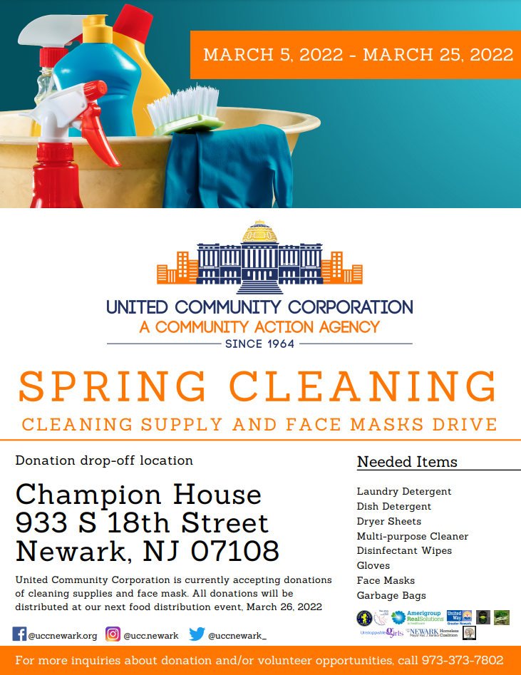 Cleaning Supply Drive