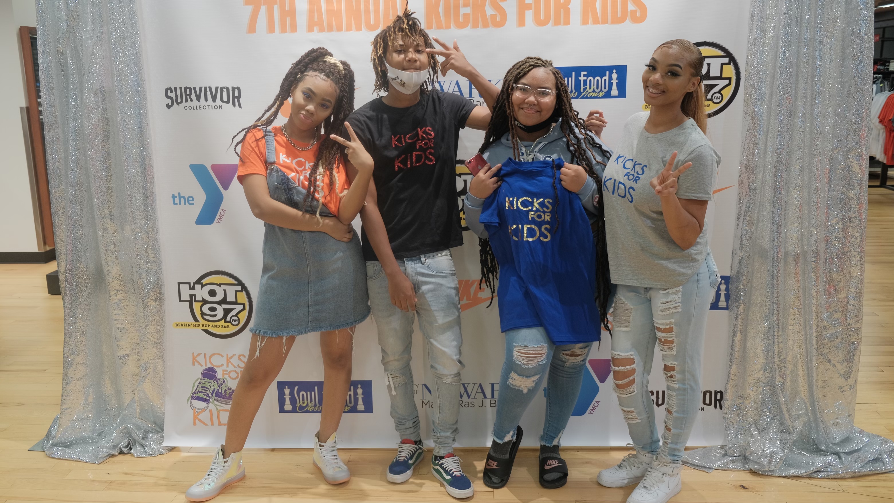 Hip Hop Artist ‘Mora Mina’, Nike, The City of Newark Delivers Over 700 