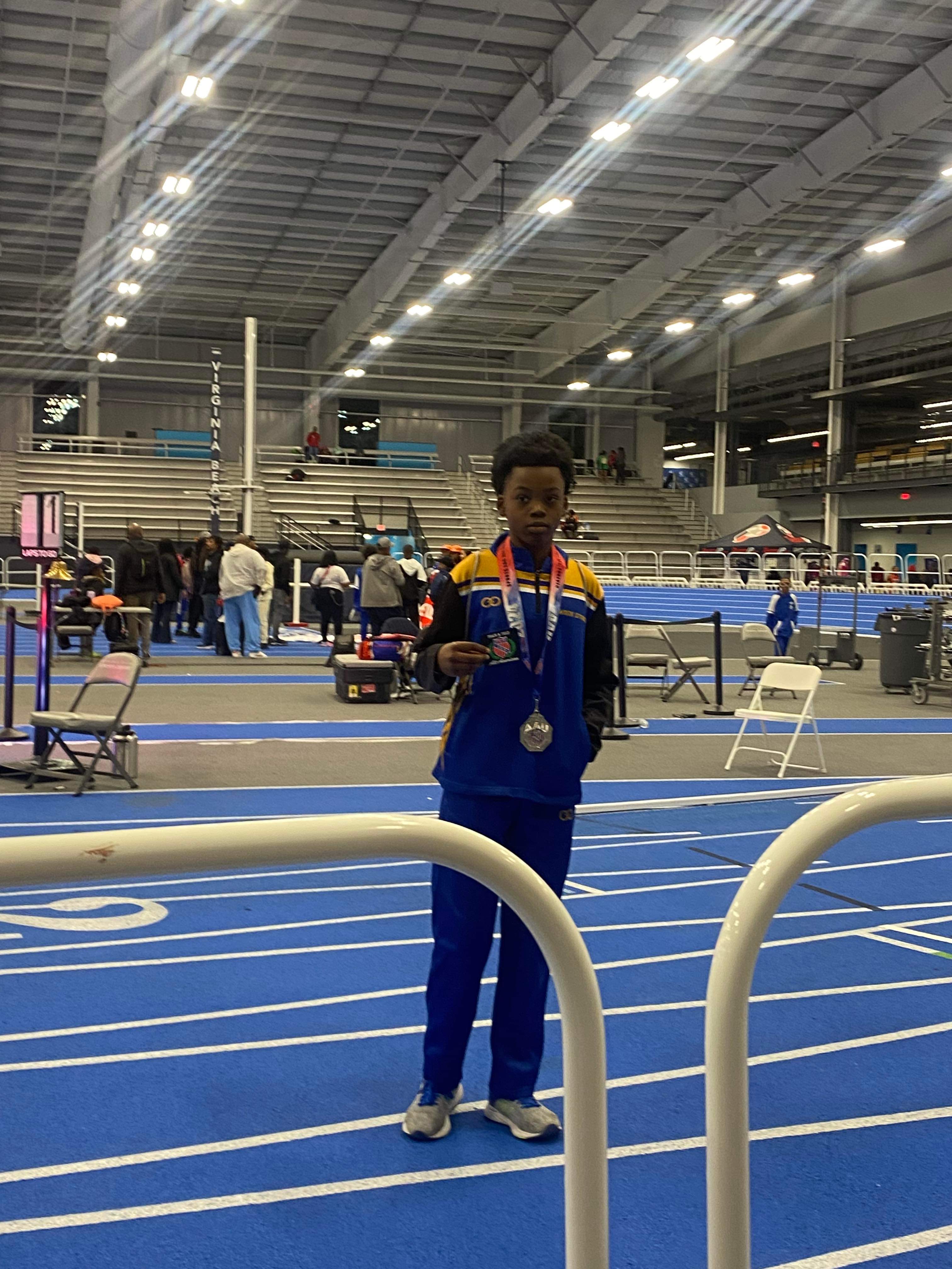 Newark Track, Field Youth Team Shine at AAU Indoor National Championships