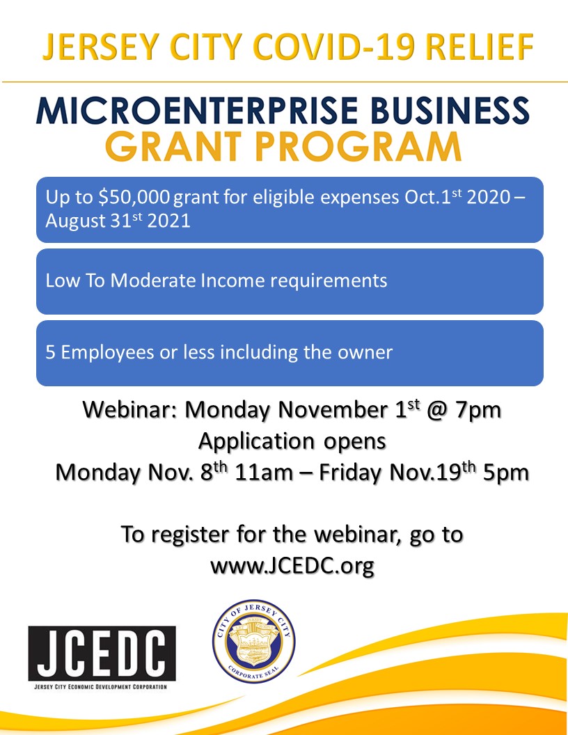 COVID-19 Small Business Microenterprise Grants