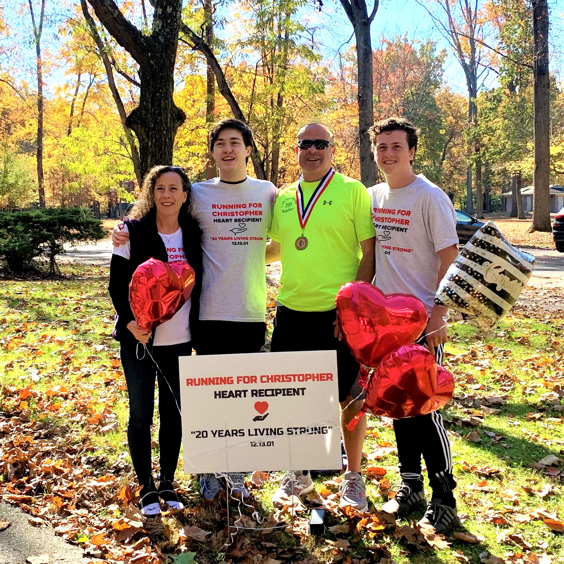 "Running for Christopher" marathon