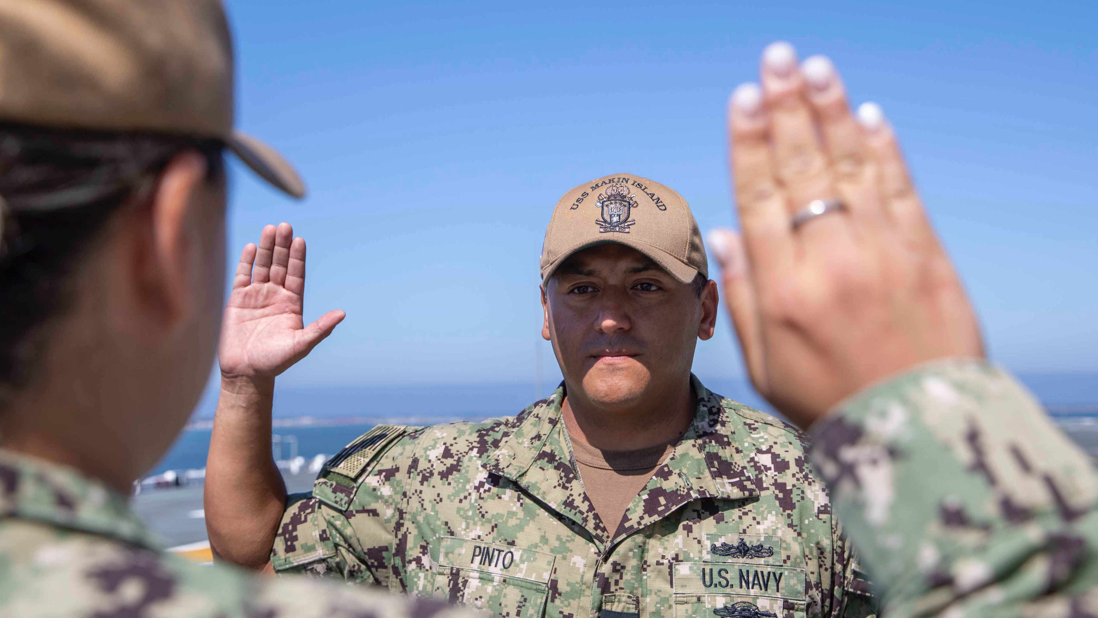 Senior Chief Petty Officer Carlos Pinto