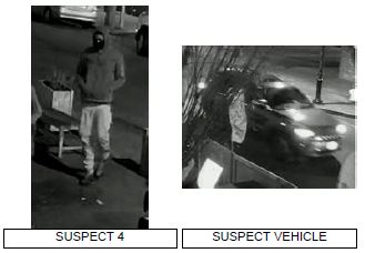 Suspect 4 and Vehicle
