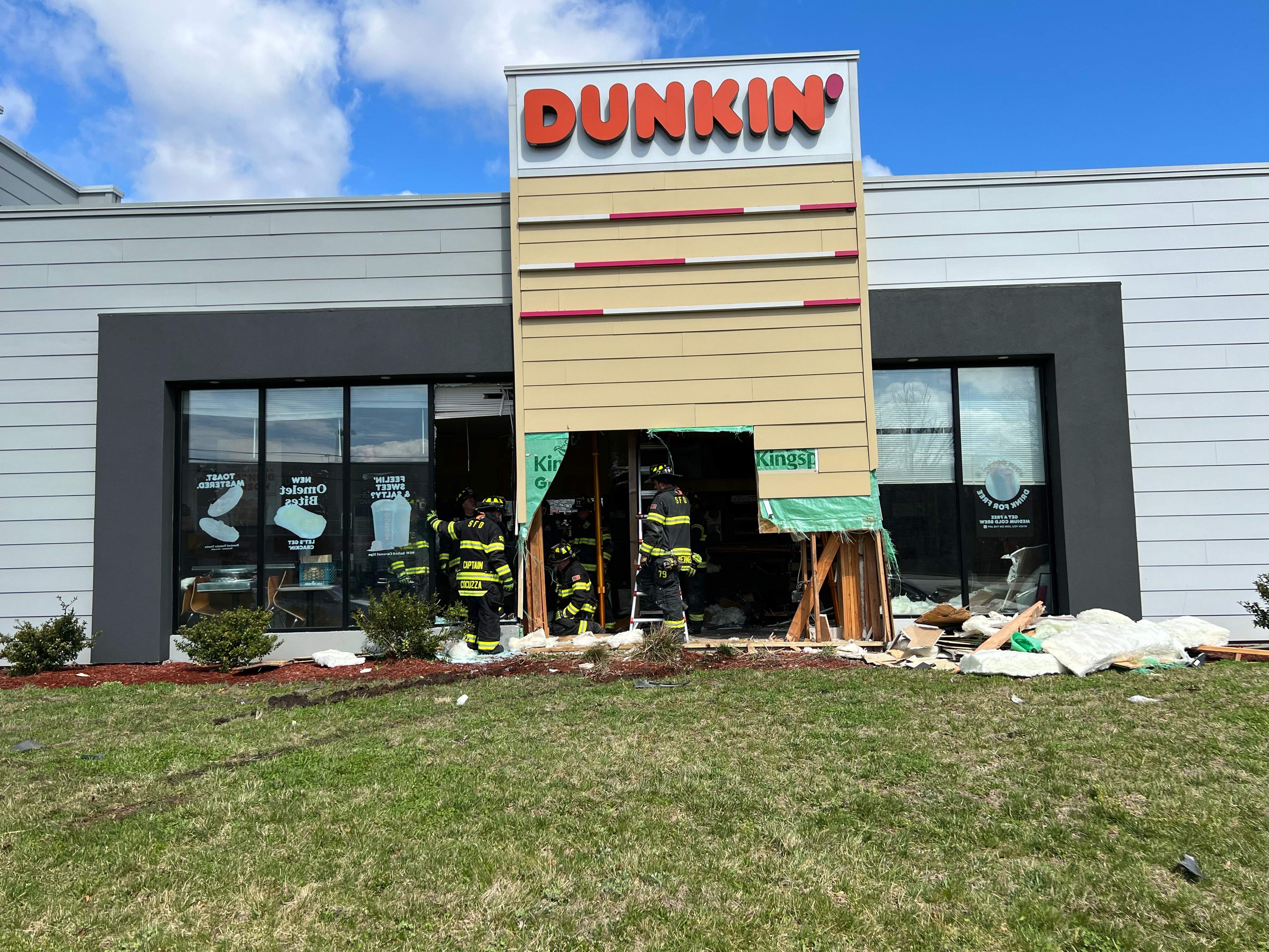 Dunkin Donuts Crash