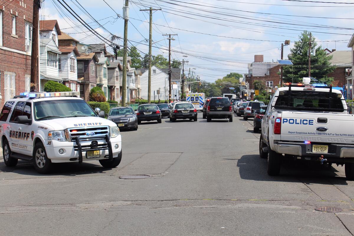 BREAKING IRVINGTON TOWNSHIP NJ OfficerInvolved Shooting Under