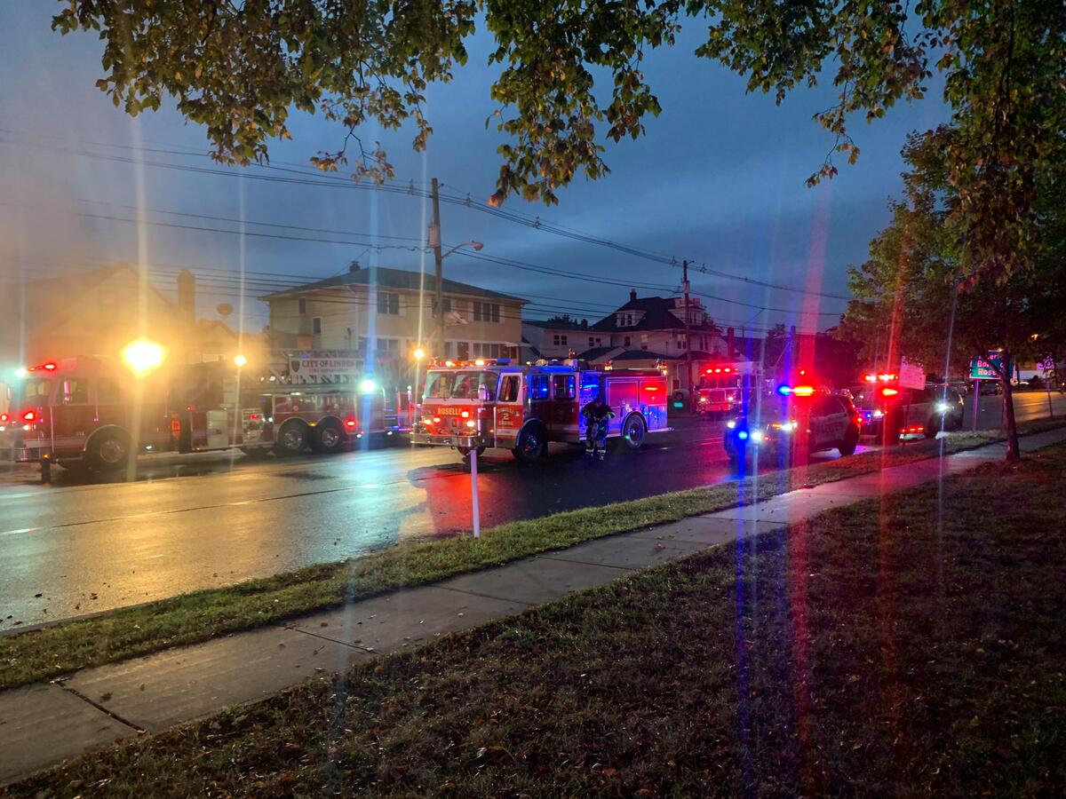 BREAKING LINDEN TwoAlarm Fire Tears Through House in Linden