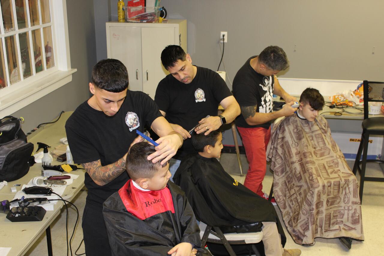 Spreading Joy Belleville Barbershop Donates Holiday