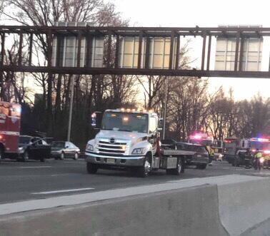 Multi Vehicle Crash Stalls Traffic On Garden State Parkway In