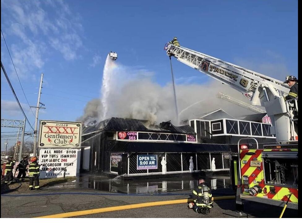 Fire Destroys Sayreville Gentleman’s Club