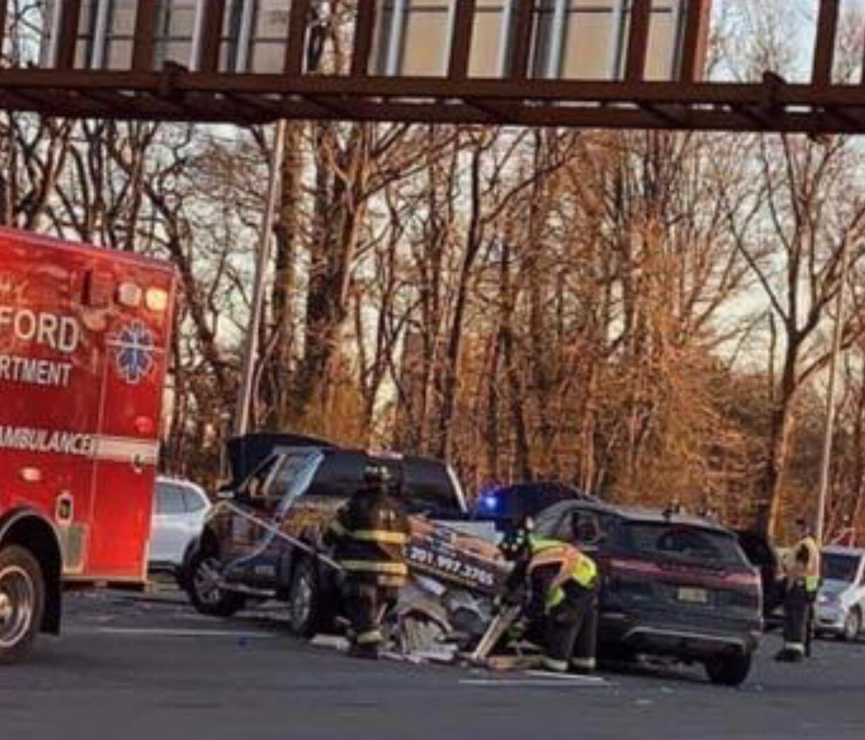 Multi Vehicle Crash Stalls Traffic On Garden State Parkway In