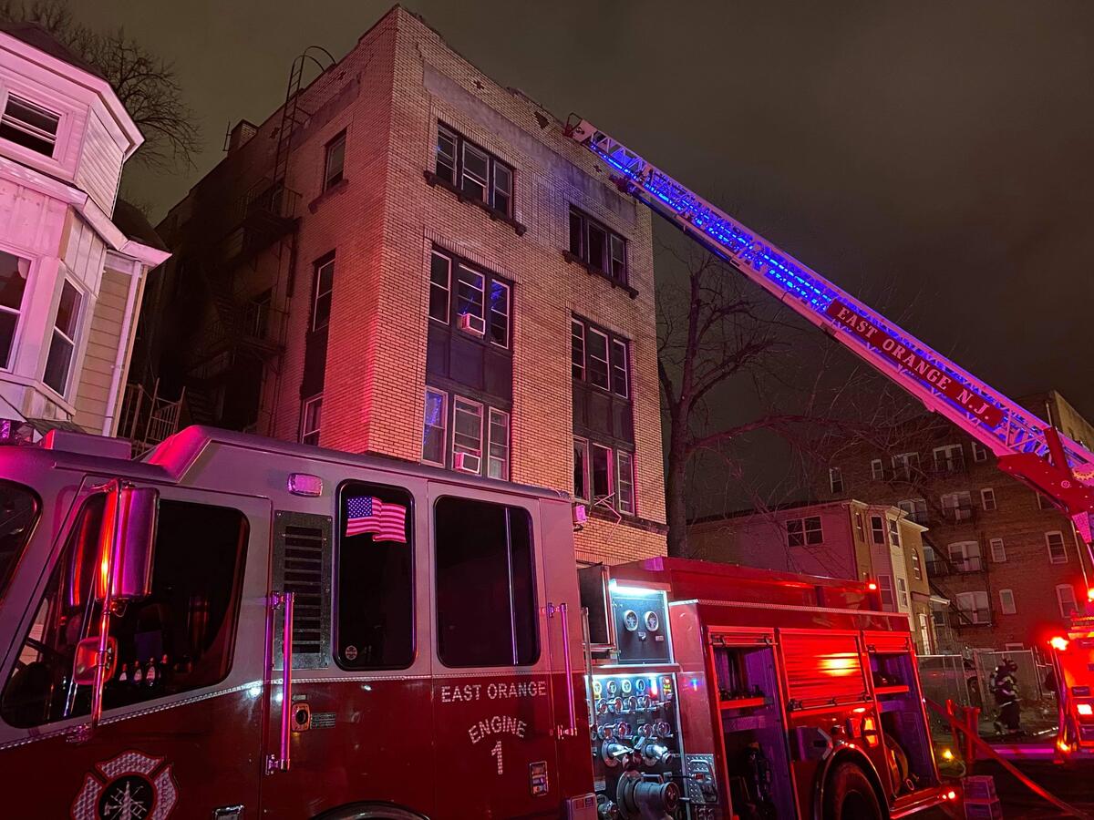 Nearly Two Dozen Residents Displaced in East Orange Building Fire