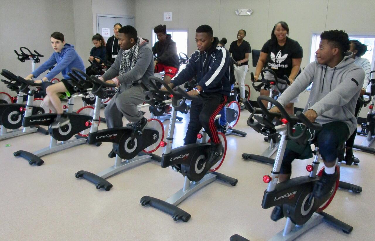 Linden High School Students Take a Spin Outside Gym Class Routine