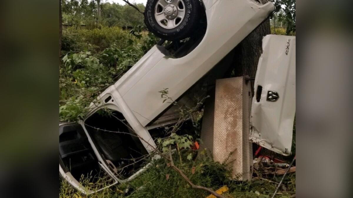 Car Crashed Into Tree On Garden State Parkway Bermuda Triangle For Crashes Exit 137 In Cranford