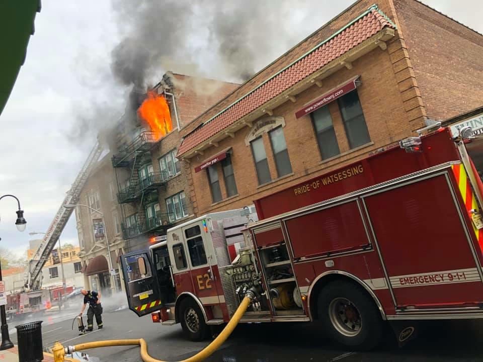 UPDATE Firefighter, Police Officer Injured in Three Alarm Bloomfield