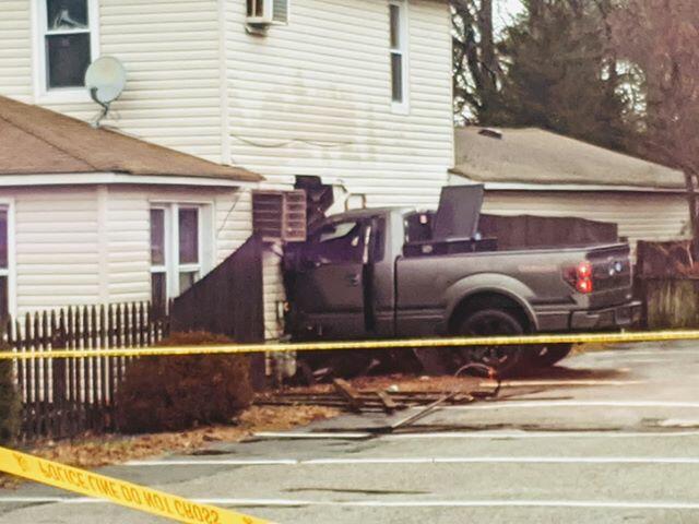 Driver Loses Control of Pickup Truck, Slams into House in Brick Township