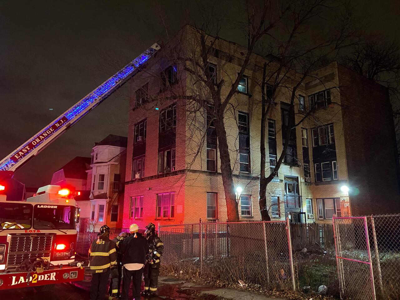 Nearly Two Dozen Residents Displaced in East Orange Building Fire