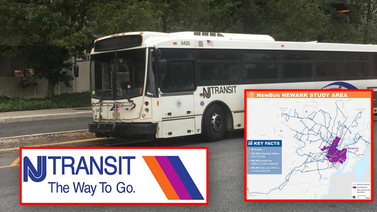 NJ Transit to Launch New Local Bus Network to Best Serve Greater Newark