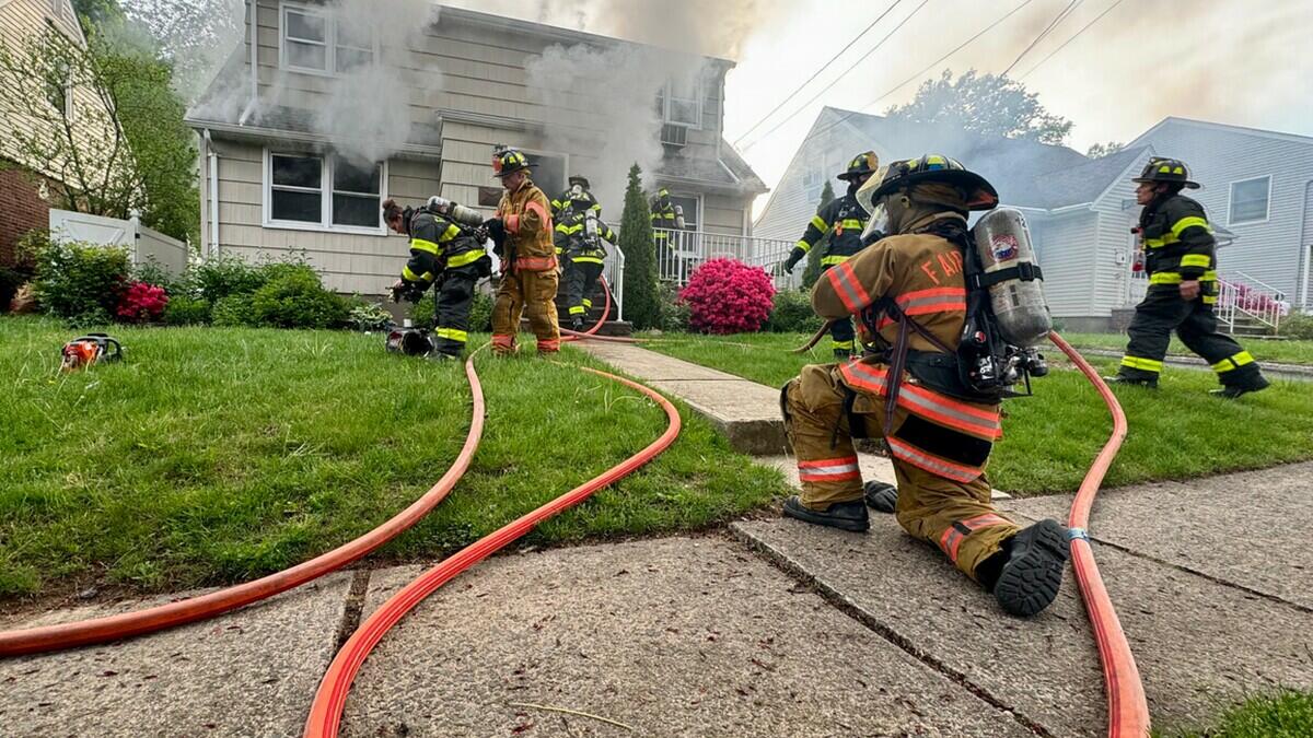 Two-Alarm Fire Causes Severe Damage to Fair Lawn Home