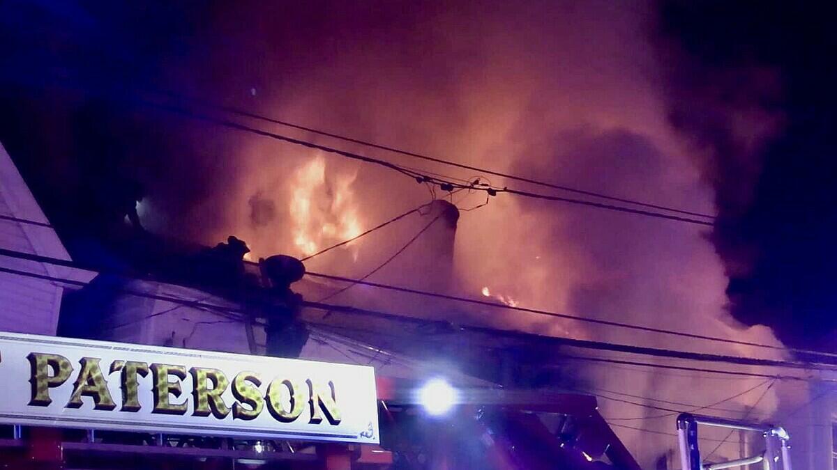 BREAKING: Early Morning Fire in Paterson Destroys Several Homes