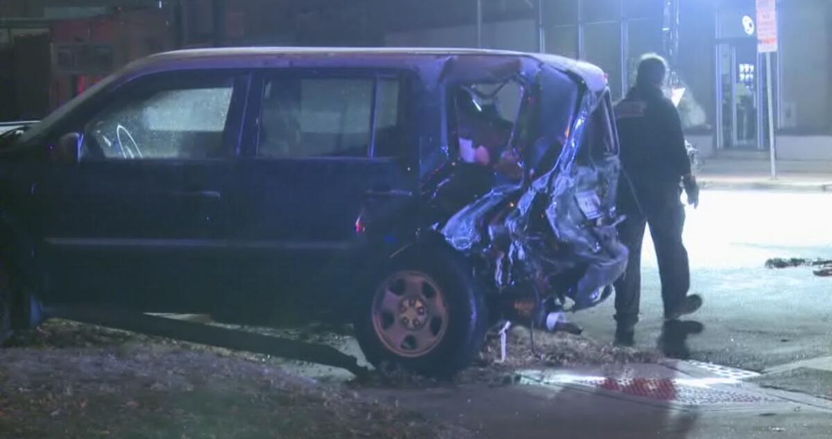 Linden Crash Leaves One Person in Critical Condition