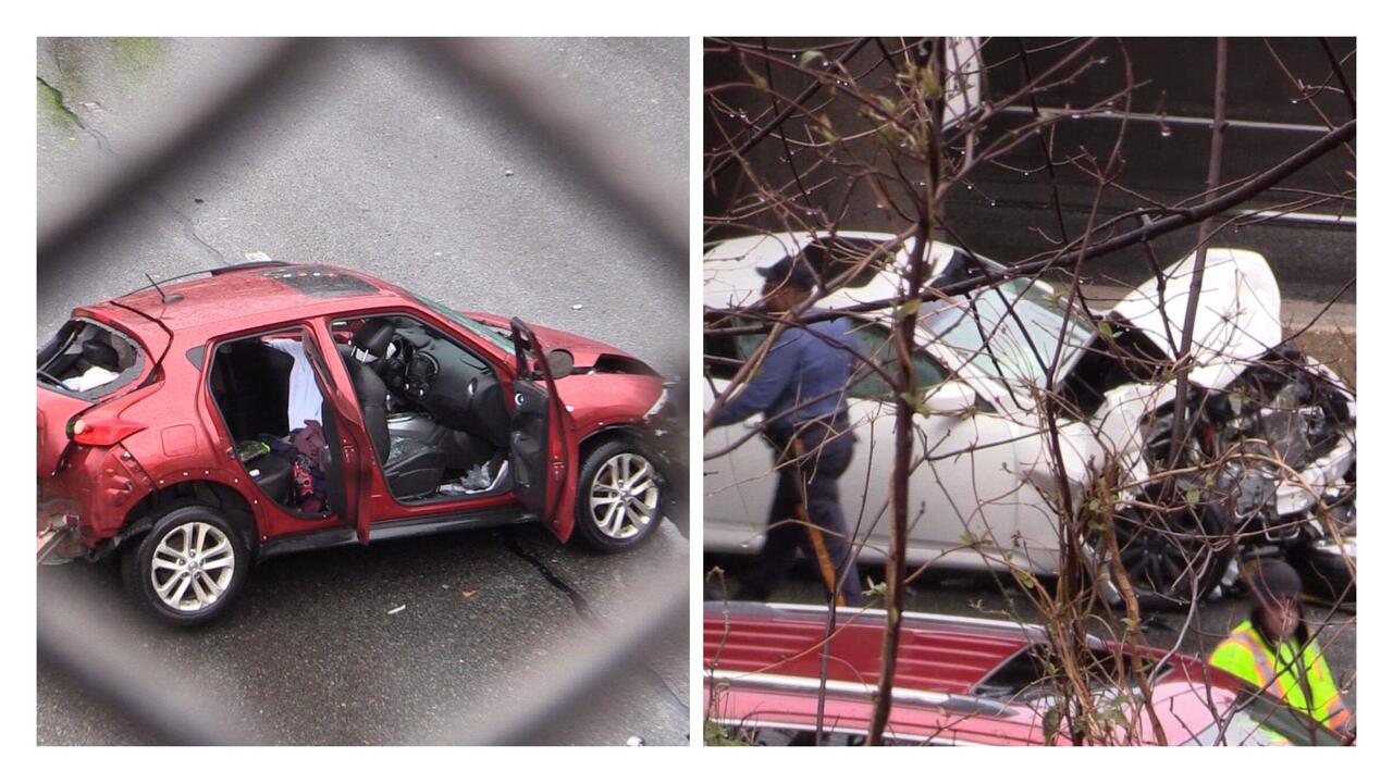 Breaking Clifton Nj Garden State Parkway Crash Causes Heavy