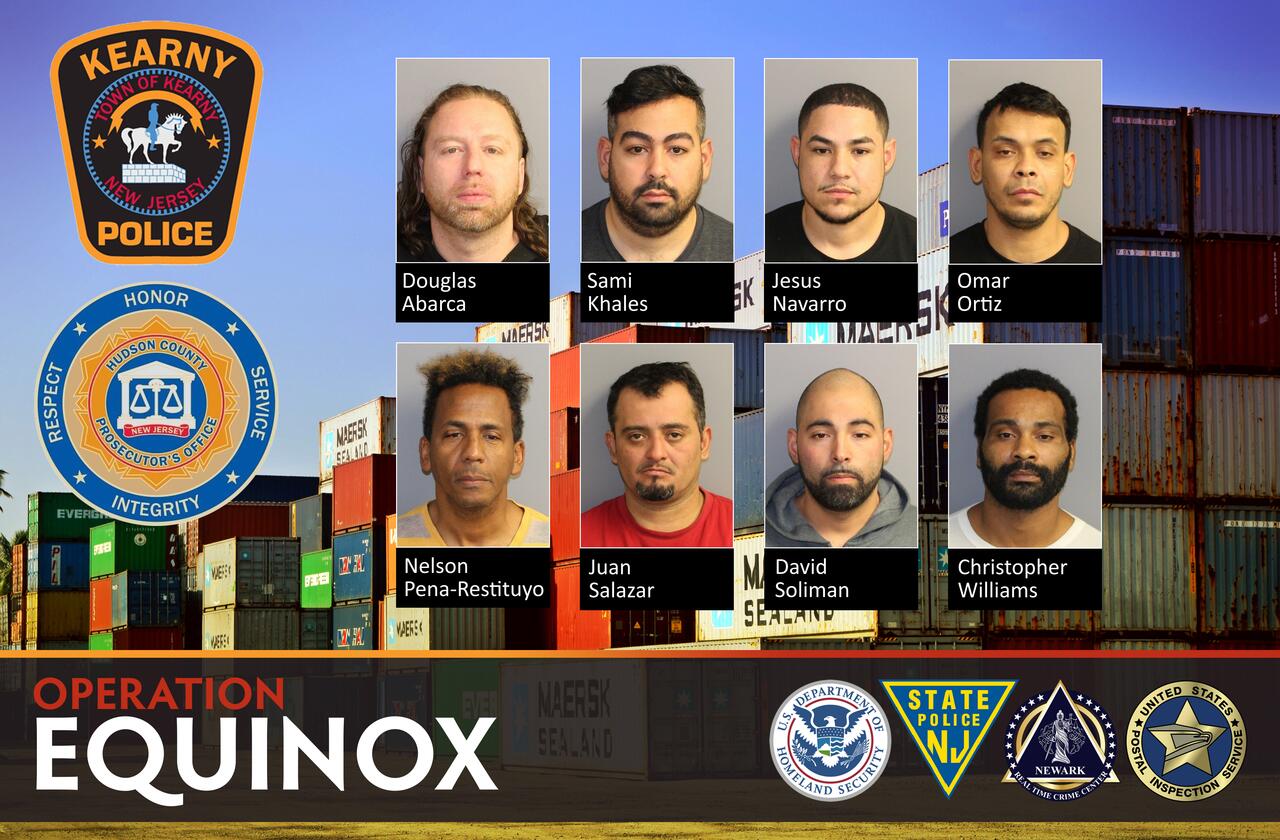 Kearny, NJ State Police Investigation Results in Cargo Theft Network