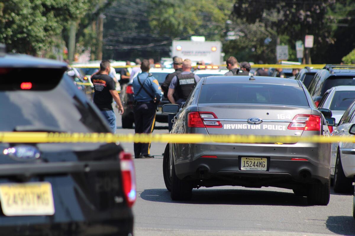 BREAKING IRVINGTON TOWNSHIP NJ OfficerInvolved Shooting Under