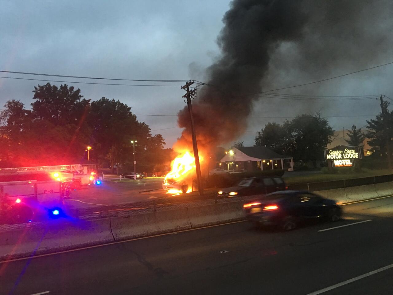 Union Firefighters Extuinguish Truck Fire Near Rt 22 Rlsmedia Com