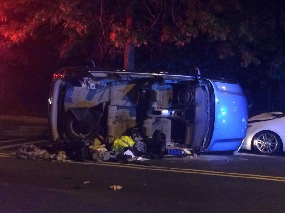 Car Crash in Newark's North Ward Injures One Person