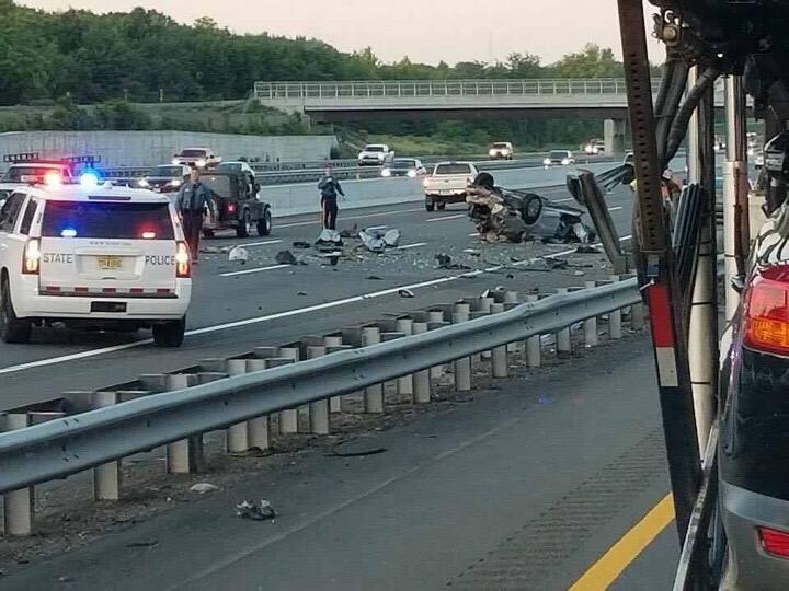 Breaking Update Cranbury Nj Nj Turnpike Crash Leaves One Dead In