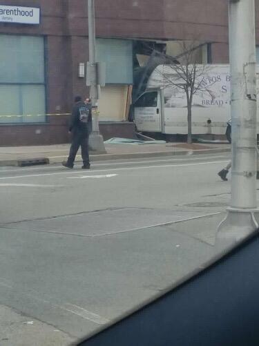 Truck Crashes Into Planned Parenthood Building In East Orange