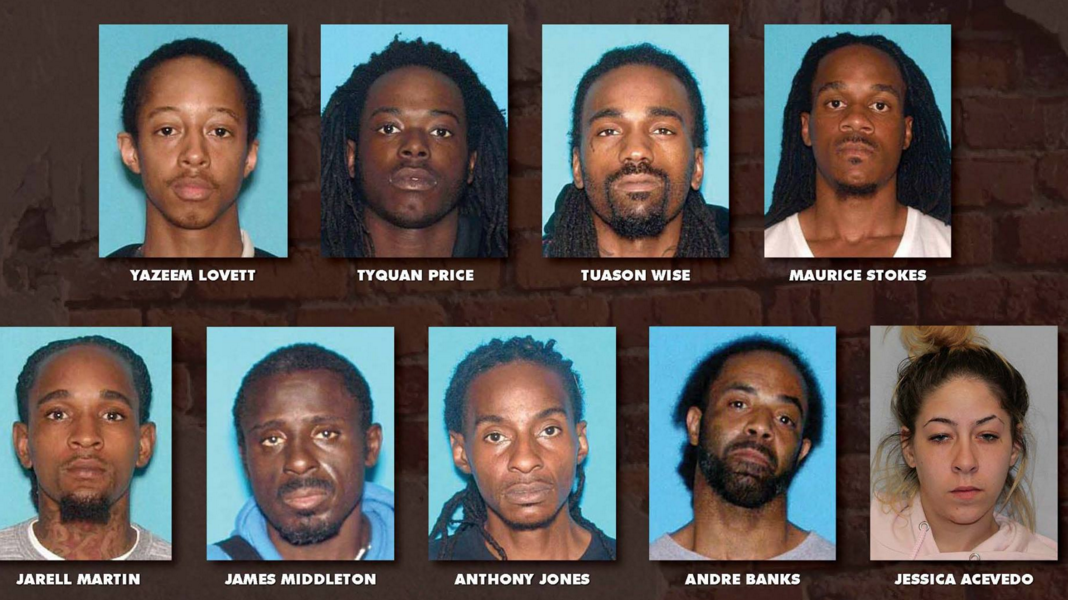 NJ State Police Raid Nets Nine Suspects in Newark, Plainfield