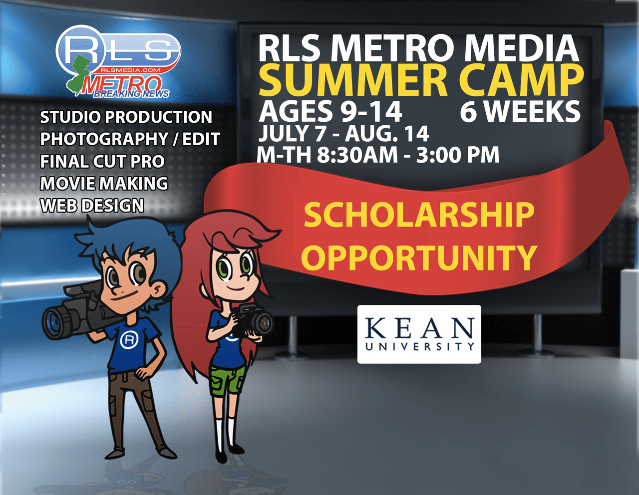 RLS Metro Media Camp Scholarship