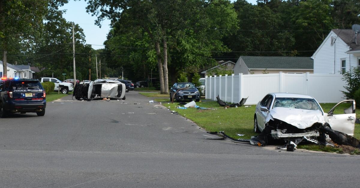 ThreeCar Crash in Manchester Causes Vehicle to Overturn Hospitalizing