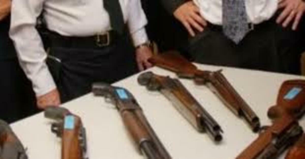 New Jersey’s Largest Ever SingleDay Gun Buyback Yields Nearly 3,000