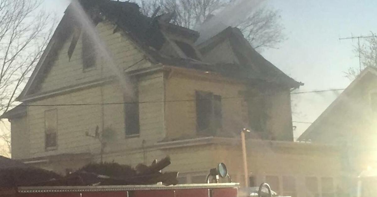 UPDATE TwoAlarm Fire Tears Through Roselle House