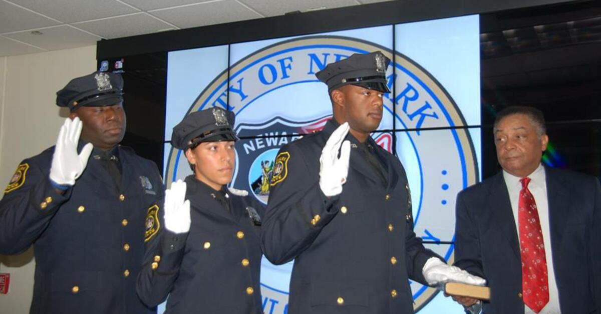 Newark's New Finest; Three Sworn in to Protect, Serve the City of Newark