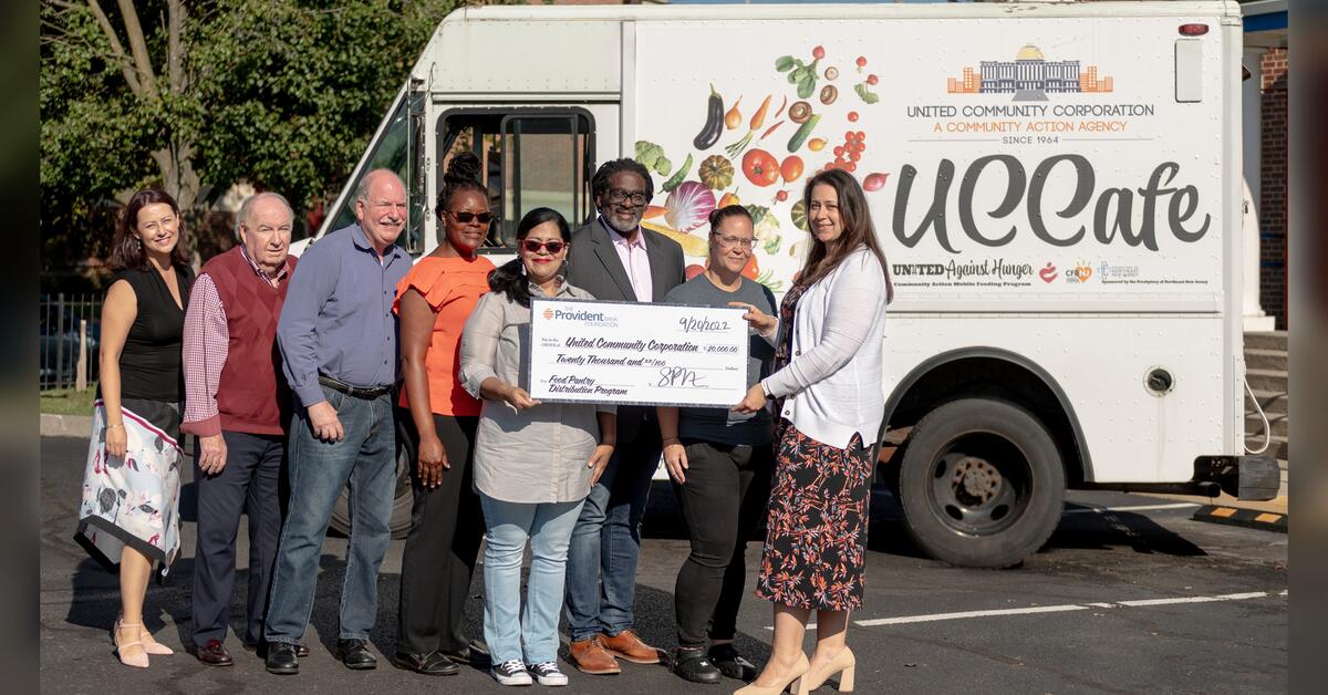 Provident Bank Foundation Awards 20,000 Grant to Fight Hunger in Newark