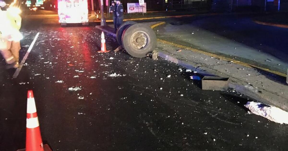 UPDATE Minor Injuries Reported in Early Morning Linden Crash