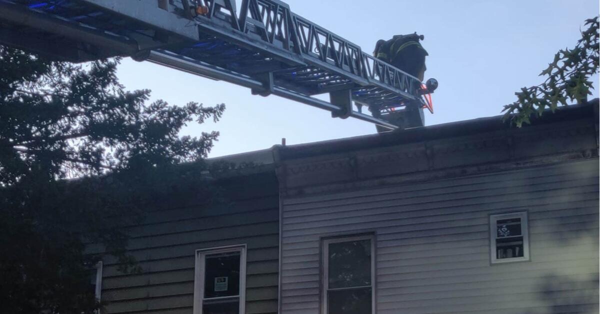 BREAKING EAST ORANGE NJ Early Morning House Fire Leaves Six Displaced
