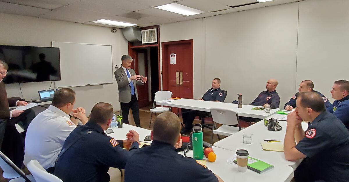 Bloomfield Fire Department Hosting Leadership and Supervision Training