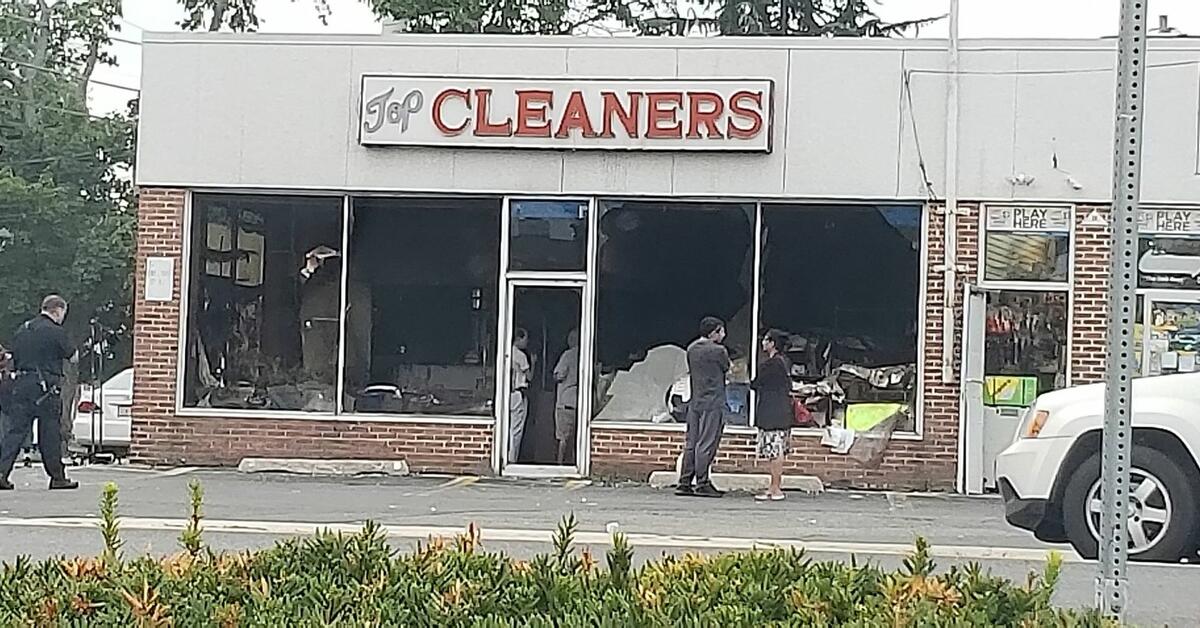 Fire Damages Elizabeth Cleaners