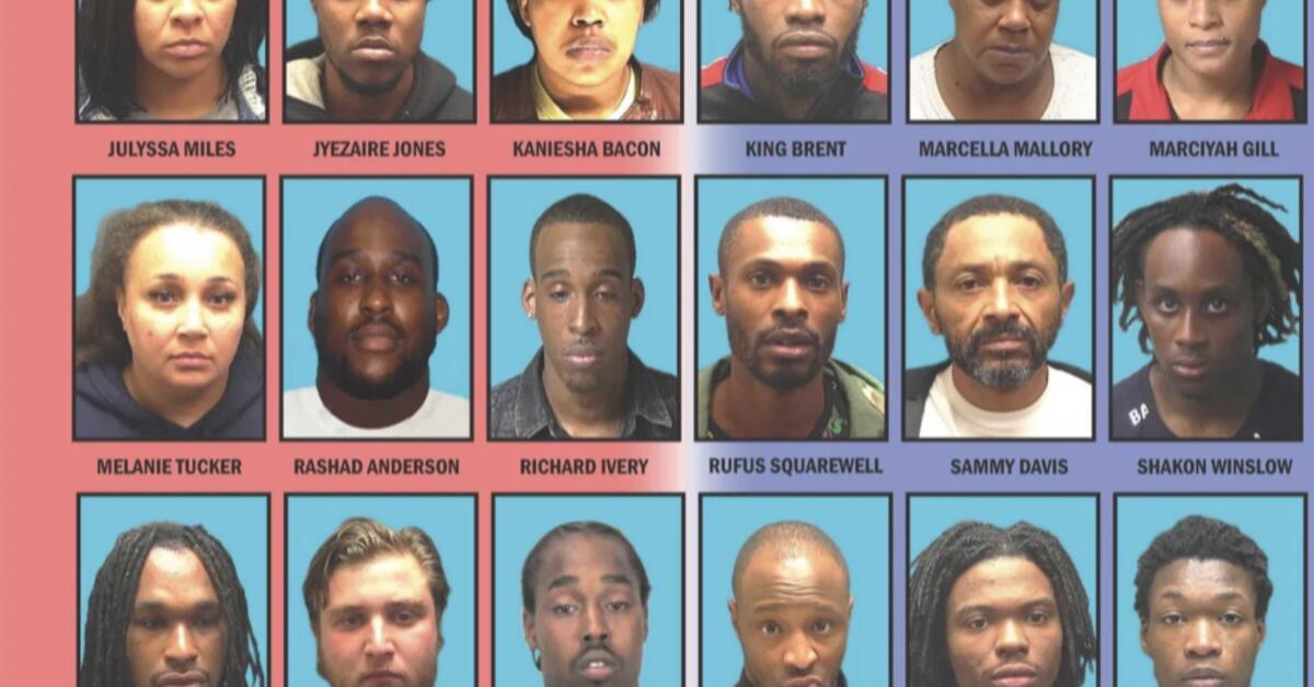 Monmouth County Authorities Arrest 29 for Gang, Drug Activity