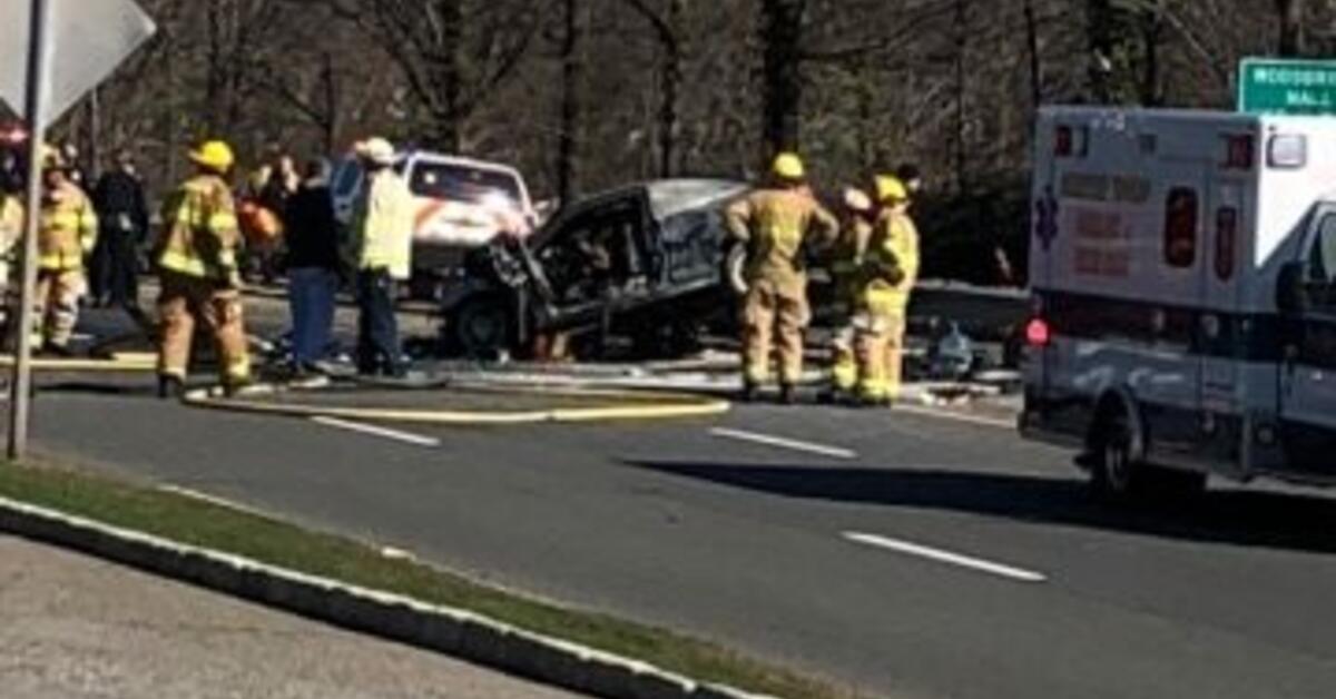 Wrong Way Driver Crash Injures Two on Route 9 in Woodbridge