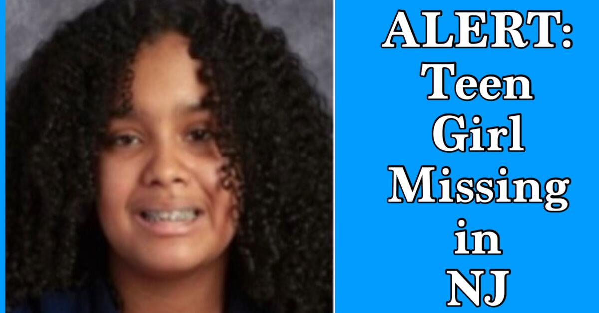ALERT: Search Underway for Missing NJ Teen
