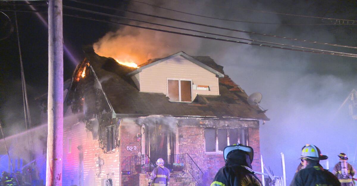 Fire Destroys House in Roselle Park